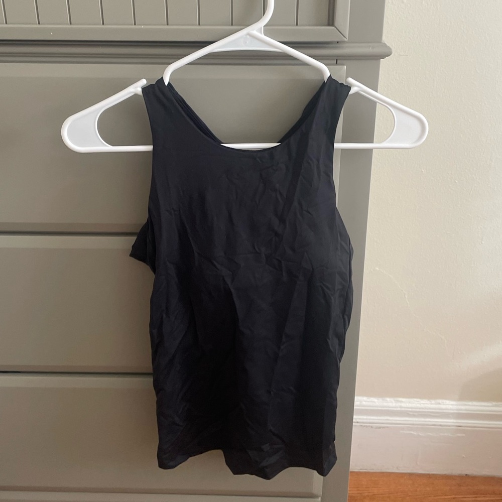 Athleta high neck racer back